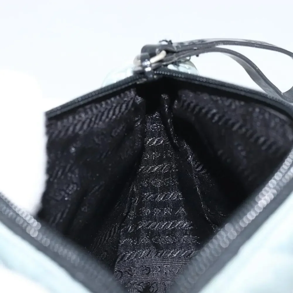 Prada Nylon Pouch Light Blue